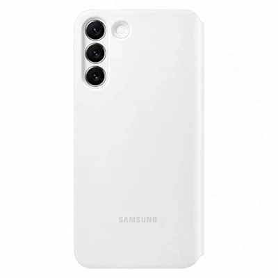 Bild av Samsung Official S22+ Smart Clear View fodral vit