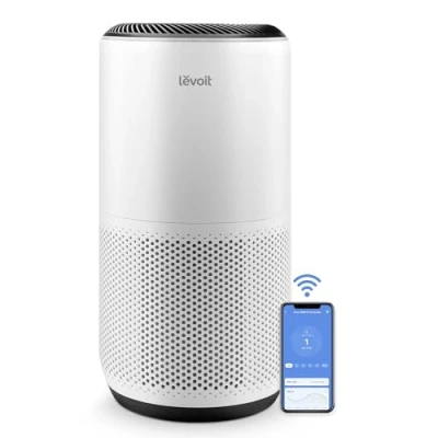 Bild av LEVOIT Core 400S Luftrenare, Vit, 27.4 x 52 cm