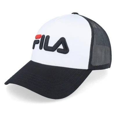 Bild av Fila Beppu Trucker Linear LOGO SNAP BACK Unisex Keps, Storlek: One Size, Black beauty/bright white
