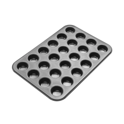 Bild av Moule à muffins 24 empreintes 38 x 16 cm Zenker Black Metallic ref. 6541