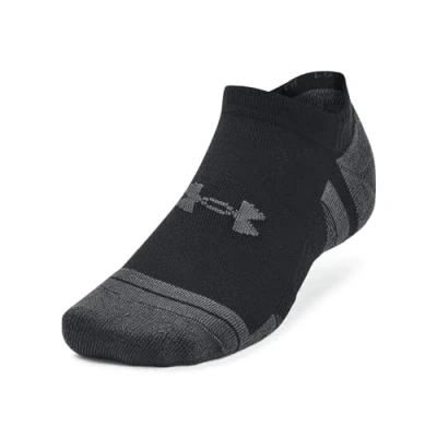 Bild av Under Armour Unisex Performance TECH 3PACK NO SHOW Socks Ankelsockor, Storlek: Medium, Schwarz