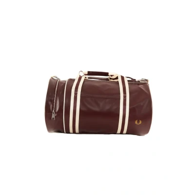 Bild av Fred Perry Duffelväska L7255 färg Borò R82, Vinröd, duffel väska
