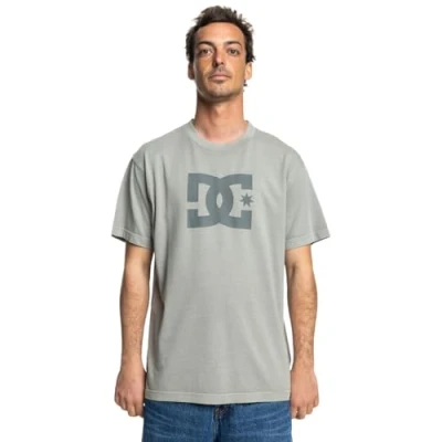 Bild av DC Shoes Pigment DYE HSS Tshirt med print, Storlek: Medium, Smaw moon mist enzyme wash