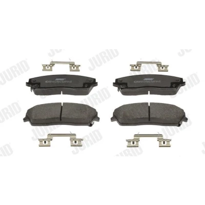 Bild av JURID 573643J Jeu de plaquettes frein avec indicateur d&#039;usure clip piston CHRYSLER: 300C Berline, Touring, LANCIA: Thema Berline