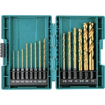Bild av Makita B 65399 Impact Gold 14 Pc. Titanium Drill Bit Set, 1/4&quot; Hex Shank