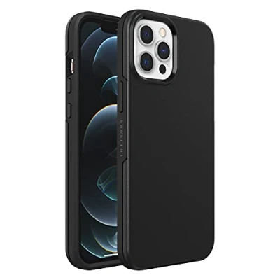 Bild av LifeProof SEE skal för iPhone 12 Pro Max med MagSafe, stöttåligt, fallsäkert till 2 meter, supertunt. tillverkat hållbarhet, Svart