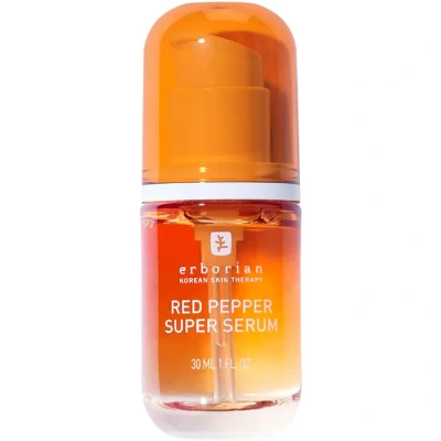 Bild av Erborian Red Pepper Super Serum Jämnar ut och dämpar huden Koreansk ansiktsvård som balanserar hyn mindre rynkor mer energi 30 ml