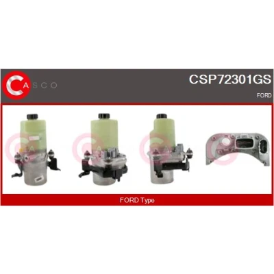 Bild av CASCO CSP72301GS Servopump elekto hydraulisk för vänster /högerstyrd FORD: KUGA 1, Focus 2 Kombi,