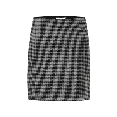 Bild av Part Two Corinnepw SK Alinjekjol, Storlek: 44, Medium grey check