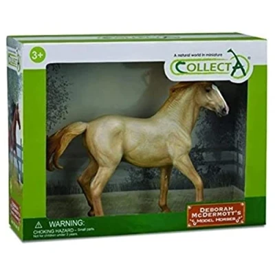 Bild av Collecta Semental Mustang Palomino Claro, deluxe låda 1:12 89807 (90189807)