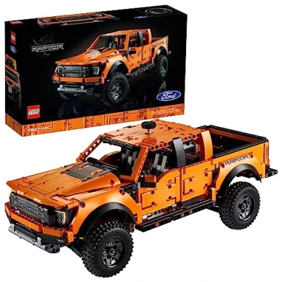 Bild av LEGO 42126 Technic Ford F 150 Raptor Pickup Avancerad Byggsats för Vuxna, Samlingsbar Bilmodell, Byggset med Många Detaljer