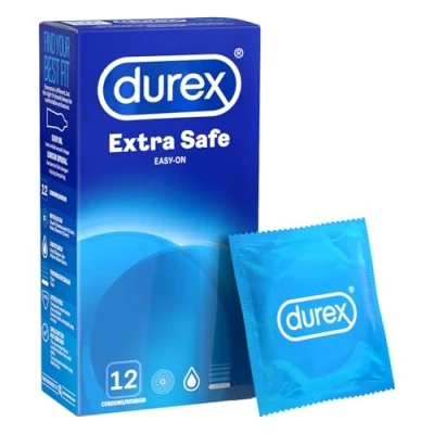 Bild av Durex extra säkra kondomer låda med 12