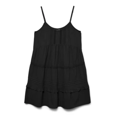 Bild av Vero Moda Vmpretty Short Singlet Dress WVN Ga Noos, svart, XS