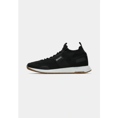 Bild av BOSS Titanium RUNN KNST N Sneakers, Storlek: 42, Charcoal four Polyester