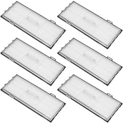 Bild av INF 6 pack dammsugarfilter för robotdammsugare Roborocke S8 Pro Ultra, S8+, S8, S7, S7+, S7 MaxV, MaxV Plus, Max V tvättbara HEPA filter