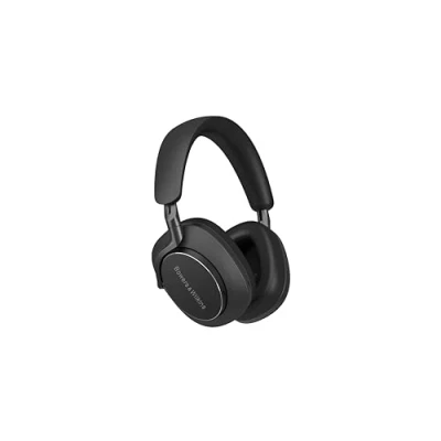Bild av Bowers &amp; Wilkins PX8 flaggskepp brusreducerande trådlösa over ear hörlurar med Bluetooth 5.0 och snabbladdning, 30 timmars högupplöst uppspelning inbyggd mikrofon svart