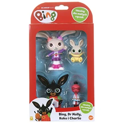 Bild av Bing 3676 4 Figurer Molly Coco Charlie