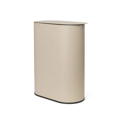 Bild av ferm LIVING Soptunna grandon, beige, innerbehållare, 19 liter