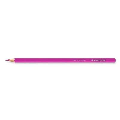 Bild av STAEDTLER färgpennor Design Journey, rödlila, högpigmenterad, mjuk påfyllning, trä från PEFC certifierade skogar, klassisk sexkantsform, 6 i vikbar låda, 146C 61