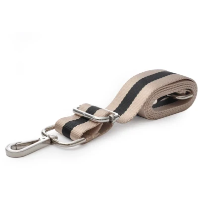 Bild av Ceannis Shoulder Strap in Black/Sand Webbing (Silver)