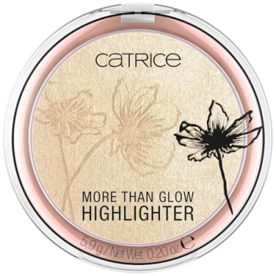 Bild av Catrice More Than Glow Highlighter, nr 030, guld, intensiv, skimrande, metallisk, vegansk, oljefri, utan parfym, alkohol, 1 pack (5,9 g)