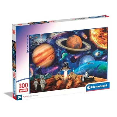 Bild av Clementoni Jigsaw Puzzle Super Color Space Mission 300pcs. Golv