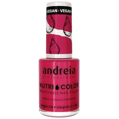 Bild av Andreia Professional NutriColor Vegansk nagellack som andas färg NC37 Klar röd 10.5