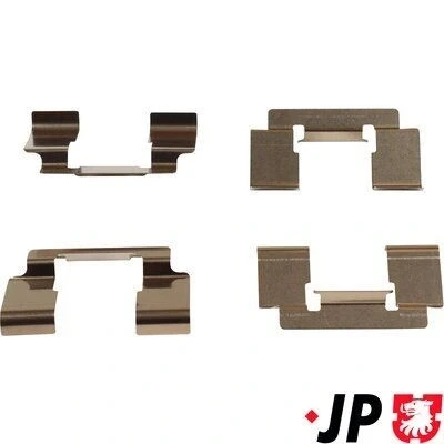 Bild av JP GROUP 4364003510 Kit d&#039;accessoires, plaquette de frein à disque RENAULT: CLIO 2, Scénic 1, MEGANE 1