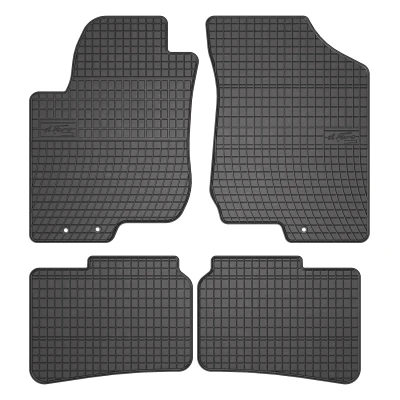 Bild av FROGUM 0423 Ensemble de tapis sol Caoutchouc avant et arrière 4 noir Sur mesure