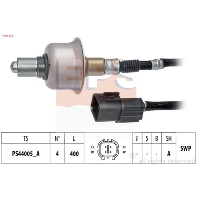 Bild av EPS 1.998.275 Sonde lambda Made in Italy OE Equivalent chauffé, planaire, Filetage prégraissé KIA: RIO 3, Picanto II