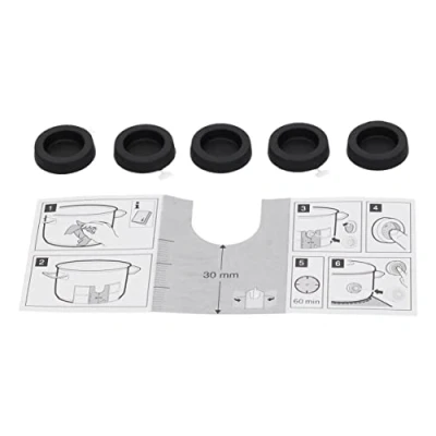 Bild av BSH Patches självhäftande kuddar silikonkuddar induktionskokplats ORIGINAL Bosch Siemens 00577921 577921