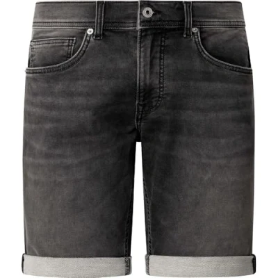 Bild av Pepe Jeans herr SLIM GYMDIGO korta shorts, Grå (denim un2), 33, 33W