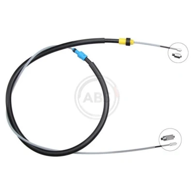 Bild av A.B.S. K13956 Câble De Frein 1703 à tambour pour direction droite/à gauche CITROËN: C3 II, DS3 3 portes