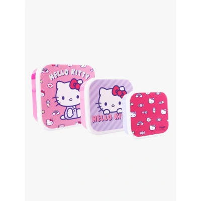 Bild av Hello Kitty 3 in 1 Snackbox Fresh Bites, Rosa