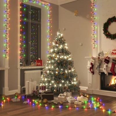 Bild av VidaXl Kompakt Ljusslinga Med 400 Led Flerfärgad 13 M Pvc