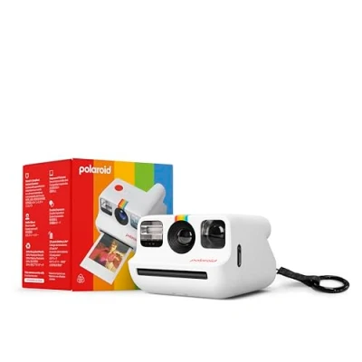 Bild av Bundle Polaroid Instant Camera Go Gen 2 White + Black Clip