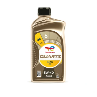 Bild av Total Quartz INEO MC3 5W 40 1I Huile moteur 2174776 BMW: X5, X3, 3 Berline, VOLKSWAGEN: Touran I, Polo VI, Golf 5, AUDI: A5 B8 Coupe, A3 Sportback