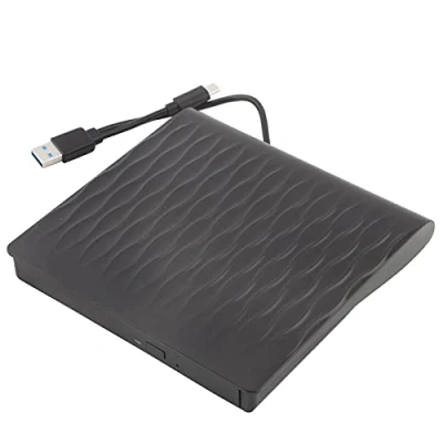 Bild av Extern CD DVD Enhet, USB 3.0 Optisk Bärbar +/ RW enhet spelare ROM Rewriter Brännare Kompatibel med Dator Stationär PC Windows Linux OS Mac