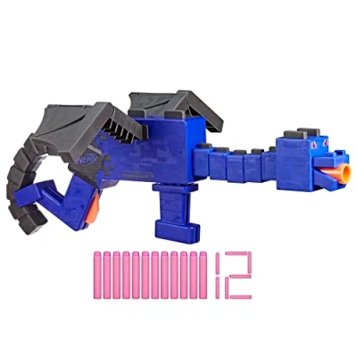 Bild av Nerf Minecraft Ender Dragon Blaster and 12 Elite Foam Darts