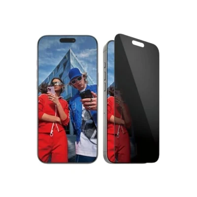 Bild av PanzerGlass Sekretess skärmskydd för Apple iPhone 16 Pro Max 6,9 tum 2024 Integritetsfilter, kant till härdat glas, dropp /repskydd, anti fingeravtryck, enkel installation, fodralvänlig