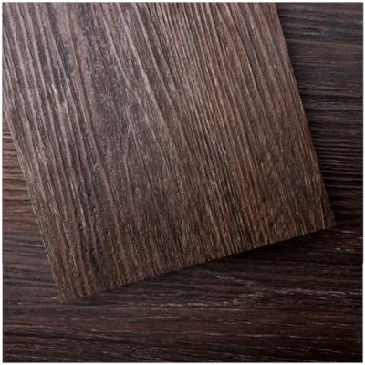Bild av Art3d PVC golvbeläggning självhäftande golvkakel kakel gör det själv vinyl träplankor vattentät golvbrädor träutseende tvättad styv yta hård kärna 36 stycken brun sten 5 m²
