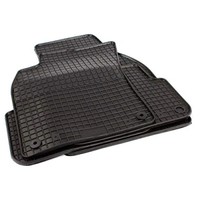 Bild av Petex 14210 Set med golvmatta gummi fram och bak 4 svart AUDI: A6 C6 Avant, C5 Sedan
