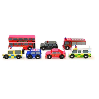 Bild av Le Toy Van London Bilset 7 st