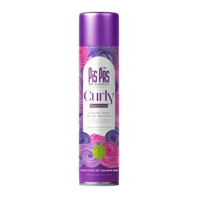 Bild av PISPAS Torr Curly Shampoo för lockar, definierar och fräschar utan rester, perfekt lockigt texturerat hår