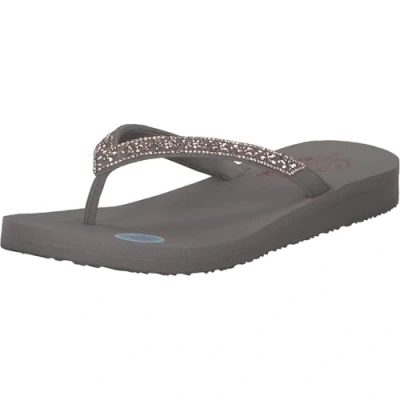 Bild av Skechers Dam Cali Meditation Fjäril Trädgård, Taupe Mitobuck ädelsten strass trim, 39 EU