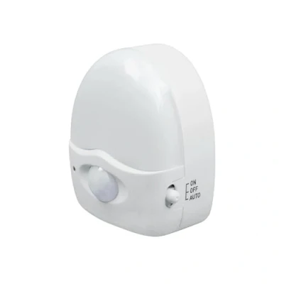 Bild av PENTATECH AN03 33324 LED nattlampa med rörelsesensor (RGB) Vit