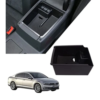 Bild av Storage Box Organizer Holder Center Console Armrest For New Magotan B8 Passat Variant 2016 2023 / Arteon 2 2018