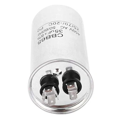 Bild av CBB65A 450V 35UF kondensator, aluminiumfoliematerial, startkondensator för luftkonditionering, industriell utrustning Motordrivkondensator