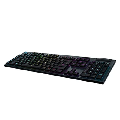Bild av Logitech G G915 X LIGHTSPEED Clicky 100% (full storlek standard) Gaming Tangentbord Amerikansk Engelska Svart