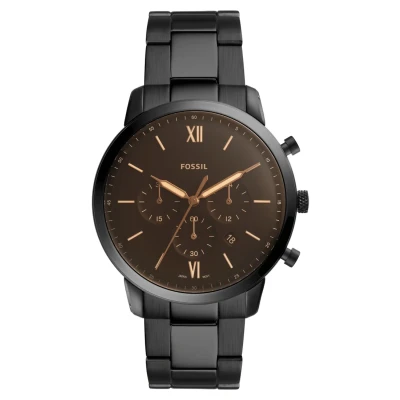 Bild av Fossil Neutra Kronografklockor, Storlek: One Size, Black